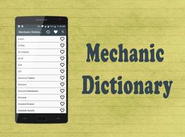 Mechanic Dictionary Affiche