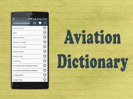 Aviation Dictionary Affiche