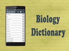 Biology Dictionary Poster