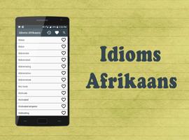 Idioms Afrikaans poster