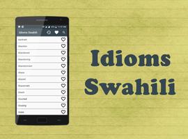 Idioms Swahili Affiche