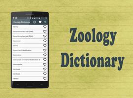 Zoology Dictionary Poster