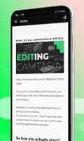 Camtasia studio & video edit guide for beginners Affiche