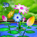 3D Flowers Touch Wallpaper-APK