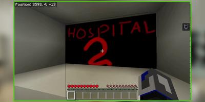 Hospital MCPE Horror Map imagem de tela 1