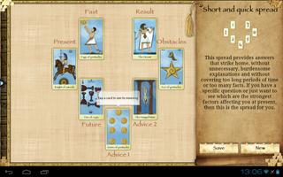 Egypt Tarot HD screenshot 1