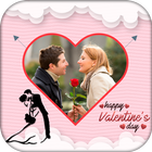 Valentine Day Photo Frame icône