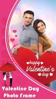 Valentine Day Photo Frame Affiche