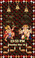 Poster Hanuman Temple Door Lockscreen
