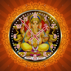 Ganesh Ji Clock Live Wallpaper-icoon