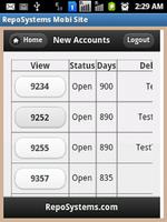RepoSystems Mobi Site screenshot 2