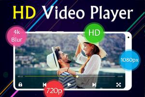 HD Video Player الملصق