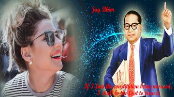 پوستر Jay Bhim Photo Frame