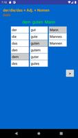 German Adjective Endings syot layar 3