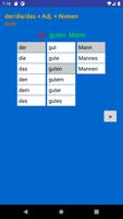 German Adjective Endings syot layar 2