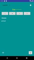German Word Game A1 A2 B1 Cartaz