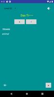 German Word Game A1 A2 B1 imagem de tela 1