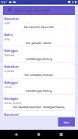 German Verbs Past Prepositions تصوير الشاشة 1
