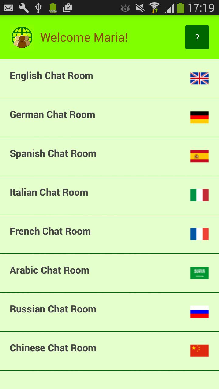 Language Exchange Chat Room Fur Android Apk Herunterladen