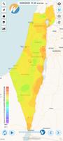 מזג אוויר ישראל - Weather2day Ekran Görüntüsü 1