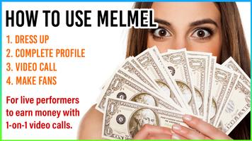 Melmel - pocket money for girl Affiche