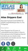 Atlas Shippers East poster