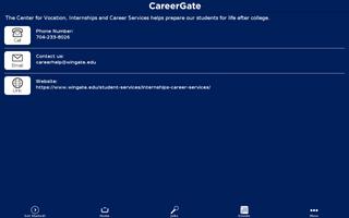 Wingate CareerGate capture d'écran 2