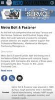 Metro Bolt & Fastener تصوير الشاشة 3