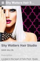Shy Watters Hair Studio الملصق