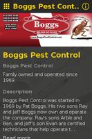 Boggs Pest Control Affiche