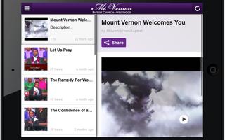 Mount Vernon Baptist capture d'écran 2