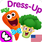 DRESS UP games for toddlers আইকন