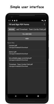 Fill and Sign PDF Forms 海报