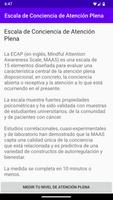 Conciencia Atención Plena Poster