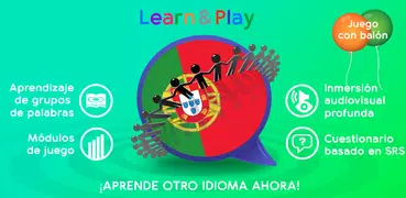 Aprenda Portugués idioma juego