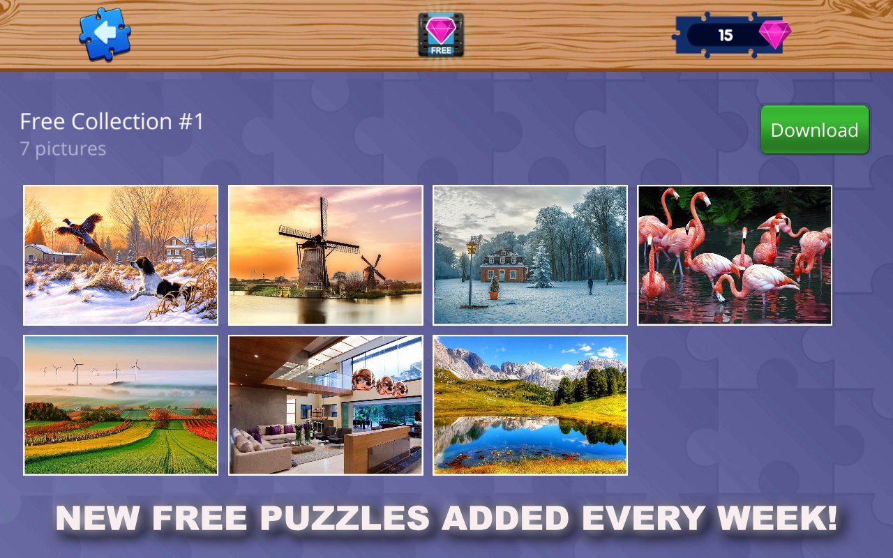 Download do APK de Jigsaw Puzzles Free Jigsaws para Android