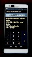 Prime Factorization Calculator Π18 capture d'écran 3
