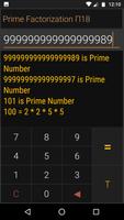 Prime Factorization Calculator Π18 capture d'écran 2