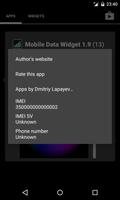 Mobile Data Widget ảnh chụp màn hình 3