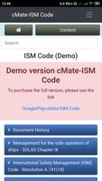 cMate-ISM Code (Demo) Affiche