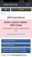cMate-ISPS Code (Demo) Affiche