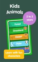 Learn Animals for Toddlers Affiche