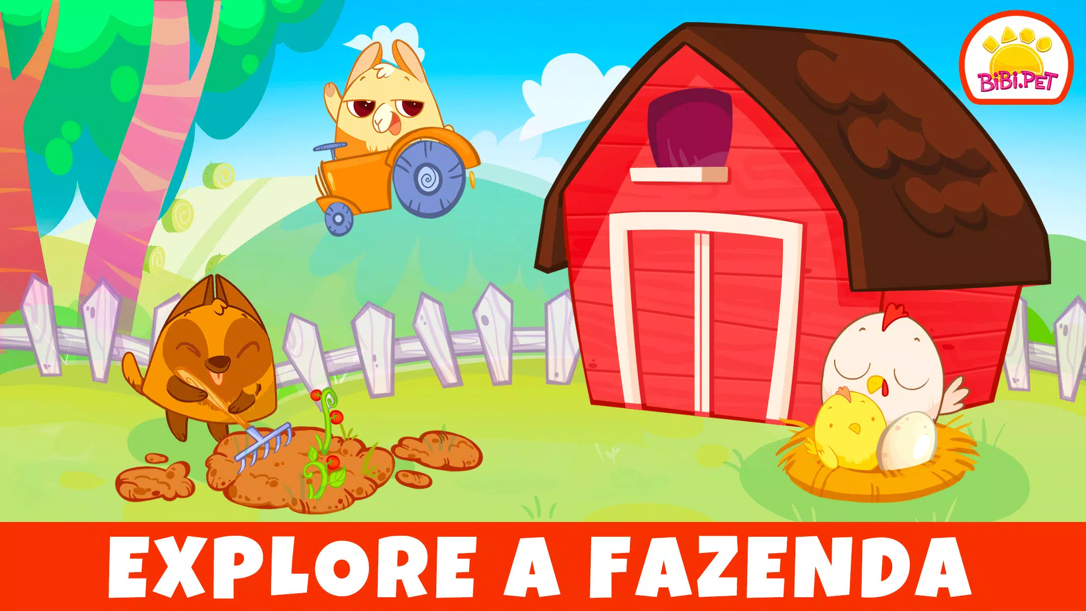 Download do APK de Bebês Fazenda - Jogo Educativo para Android