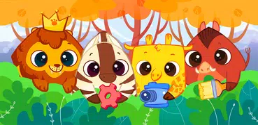 Bibi Savanna - 子供向けの動物ゲーム