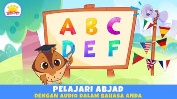 ABC Pelajari Alfabet untuk poster