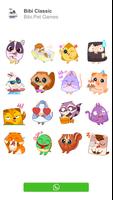 Bibi.Pet Sticker Animated Emoj 截圖 1