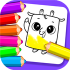 Bibi Drawing & Color Kids Game أيقونة