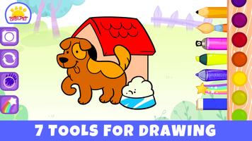 Bibi Drawing & Color Kids Game تصوير الشاشة 2