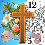 Color my Bible-Paint by number icon