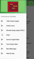 Tamil Bible German Bible Parallel ポスター